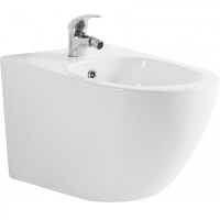 Биде Aquanet Cetus 2.0 243553 подвесное с одним отверстием под смеситель — фото 1, Биде