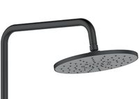 Душевая система WellWant by Agger Nero WWDS0W4428125B с термостатом Черная — фото 4, Душевое оборудование. Душевая программа