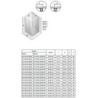 Товар: Душевой уголок New Trendy New Soleo Chrome 90x100 D-0145A/D-0093B профиль Хром стекло прозрачное - фото 9 Душевой уголок New Trendy New Soleo Chrome 90x100 D-0145A/D-0093B профиль Хром стекло прозрачное — фото 9, Душевые уголки