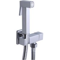 Гигиенический душ с запорным вентилем Frap F7502 Хром — фото 1, Гигиенические души