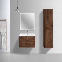 Тумба под раковину Vincea Mia Slim 70 VMC-2MC700S1RW подвесная R.Wood — фото 2, Тумбы под раковину