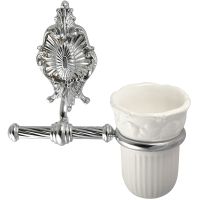 Стакан для зубных щеток Migliore Elisabetta 17018 Хром — фото 1, Стаканы для зубных щеток