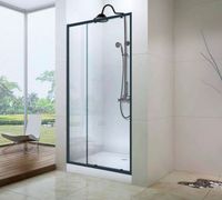 Товар: Душевая дверь Ceruttispa Gloria D120B профиль Черный стекло прозрачное - фото 2 Душевая дверь Ceruttispa Gloria D120B профиль Черный стекло прозрачное — фото 2, Душевые двери в нишу