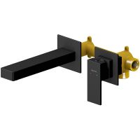 Смеситель для раковины Aquatek Либра AQ1613MB Черный матовый — фото 1, Смесители для раковины