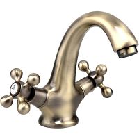 Смеситель для раковины Frap H19-4 F1019-4 Бронза — фото 1, Смесители для раковины