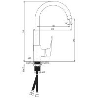 Товар: Смеситель для кухни Koller Pool Kvadro Start KS0500 Хром - фото 2 Смеситель для кухни Koller Pool Kvadro Start KS0500 Хром — фото 2, Смесители