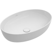 Раковина-чаша Villeroy&Boch Artis 61 41986101 Альпийский белый — фото 1, Раковины накладные