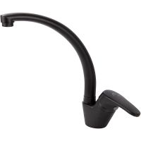 Смеситель для кухни Kaiser County 55244-12 Черный металлик — фото 1, Смесители