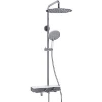 Душевая система WasserKRAFT A113.116.059.CH Thermo с термостатом Хром Белая — фото 5, Душевое оборудование. Душевая программа