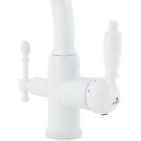 Товар: Смеситель для кухни Kaiser Vincent 31244-10 Белый - фото 3 Смеситель для кухни Kaiser Vincent 31244-10 Белый — фото 3, Смесители