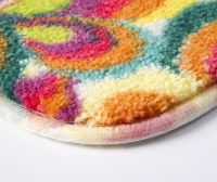 Коврик для ванной комнаты WasserKRAFT Leine 80х50 BM-5002 Мультицвет — фото 4, Аксессуары для туалета