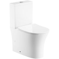 Унитаз компакт Royce Voodoo RCT-133104WH с бачком и сиденьем Микролифт — фото 1, Унитазы