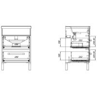 Тумба под раковину Aquanet Лукка 58 302396 подвесная Белая глянцевая — фото 15, Тумбы под раковину