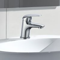 Смеситель для раковины WesnaArt Luch Хром арт-LUC15-210 — фото 2, Смесители для раковины