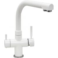 Смеситель для кухни Seaman Barcelone SSL-5383-SG Белый — фото 1, Смесители для кухни