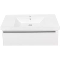 Тумба под раковину La Fenice Elba 100 FNC-01-ELB-B-100 подвесная Белая матовая — фото 5, Мебель для ванной