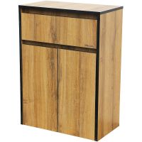 Тумба Bellezza Бруно 60 4632209090498 Табакко — фото 1, Мебель для ванной