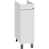 Тумба под раковину СанТа Марс 90 700398 Белая Светлое дерево — фото 1, Тумбы под раковину