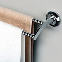 Полотенцедержатель WasserKRAFT Rhein двойной Хром арт-K-6240 — фото 3, Полотенцедержатели
