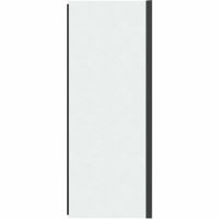 Душевая стенка Grossman Pragma 90 200.K33.03.90.21.02 профиль Черный матовый стекло шиншилла — фото 1, Боковые стенки