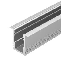 Профиль алюминиевый Arlight 023715 встраиваемый для контурной подсветки Серебристый — фото 2, Профили для светодиодных лент