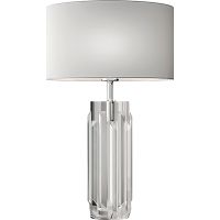 Настольная лампа Maytoni Modern Muse MOD304TL-01CH Белая Хром Прозрачная — фото 1, Настольные лампы