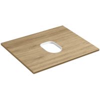 Столешница под раковину Aquaton Либерти 60 1A280903LYC70 Дуб эльвезия — фото 1, Столешницы под раковину