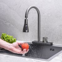 Смеситель для кухни Ростовская Мануфактура Сантехники SUS130PVD-017F-2 Графит — фото 4, Смесители