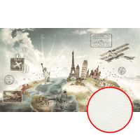 Фреска Ortograf Urban art 33556 Фактура флок FLK Флизелин (5*3) Разноцветный, Архитектура/Небо — фото 1, Фрески