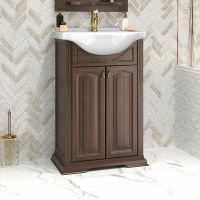 Товар: Тумба под раковину Opadiris Риспекто 55 00-00007073 Орех антикварный - фото 2 Тумба под раковину Opadiris Риспекто 55 00-00007073 Орех антикварный — фото 2, Мебель для ванной