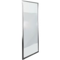 Боковая стенка для душевого уголка Huppe Design Pure 90 510803.092.373 Профиль хром, стекло Intima — фото 1, Боковые стенки