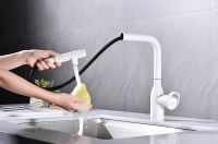 Товар: Смеситель для кухни Paulmark Urban Ur213104-431 Белый матовый - фото 9 Смеситель для кухни Paulmark Urban Ur213104-431 Белый матовый — фото 9, Смесители для кухни