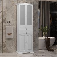 Шкаф пенал Opadiris Риспекто 60 00-00005843 Белый матовый — фото 2, Мебель для ванной