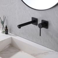 Смеситель для раковины Abber Emotion Черный матовый арт-AF8812B — фото 2, Смесители для раковины