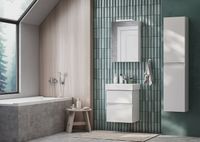 Товар: Зеркальный шкаф Roca Oleta 50 L A857643806 с подсветкой Белый глянец - фото 7 Зеркальный шкаф Roca Oleta 50 L A857643806 с подсветкой Белый глянец — фото 7, Зеркальные шкафы в ванную