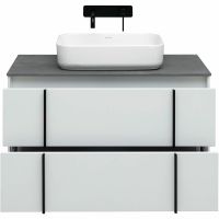 Товар: Тумба под раковину Allen Brau Reality 90 1.32006.WM подвесная Белая матовая - фото 12 Тумба под раковину Allen Brau Reality 90 1.32006.WM подвесная Белая матовая — фото 12, Тумбы под раковину