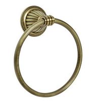 Кольцо для полотенец Boheme Hermitage 10324 Бронза — фото 1, Полотенцедержатели