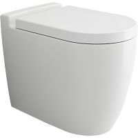 Товар: Унитаз Bocchi Venezia 1301-001-0129 приставной без сиденья - фото 1 Унитаз Bocchi Venezia 1301-001-0129 приставной без сиденья — фото 1, Унитазы