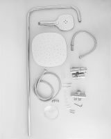 Товар: Душевая система Agger Marine A0595000 Хром - фото 14 Душевая система Agger Marine A0595000 Хром — фото 14, Душевые стойки