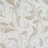 Обои Артекс The Best 2 10544-02 Винил на флизелине (1,06*10,05) Бежевый/Золото, Вензель — фото 1, Обои для стен