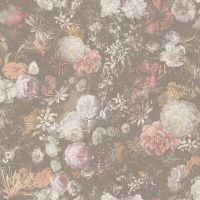 Обои AS Creation Impression 38004-4 Винил на флизелине (1,06*10,05) Коричневый/Розовый, Цветы — фото 1, Обои для стен