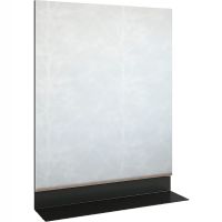 Зеркало Sanflor Тайлер 70 С16635 с полкой Черный муар — фото 1, Мебель для ванной