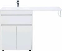 Товар: Тумба с раковиной Aquanet Токио 130 L 239215 Белая - фото 5 Тумба с раковиной Aquanet Токио 130 L 239215 Белая — фото 5, Тумбы с раковиной