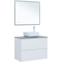 Товар: Тумба под раковину Aquanet Арт 90 313256 подвесная Белая матовая - фото 12 Тумба под раковину Aquanet Арт 90 313256 подвесная Белая матовая — фото 12, Мебель для ванной