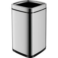Ведро для мусора WeltWasser WW ME Noland MT 12L 10000003017 Хром матовый — фото 1, Мусорные ведра