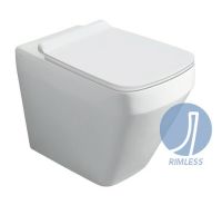 Унитаз Simas Baden Baden BB01bi приставной без сиденья — фото 1, Приставные унитазы