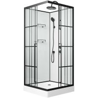 Товар: Душевая кабина Niagara Standart 100x100 R ST100/15QR/KL/BKT без гидромассажа - фото 2 Душевая кабина Niagara Standart 100x100 R ST100/15QR/KL/BKT без гидромассажа — фото 2, Душевые кабины