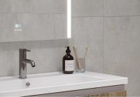 Керамогранит Ceradim Concrete Courage Grey серый матовый 80х80 см — фото 9, Керамогранит