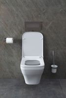 Унитаз Allen Brau Infinity 4.21011.20 подвесной Белый без сиденья — фото 33, Подвесные унитазы