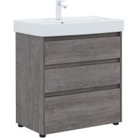 Тумба под раковину Aquanet Nova Lite 75 302473 Дуб рошелье — фото 1, Тумбы под раковину